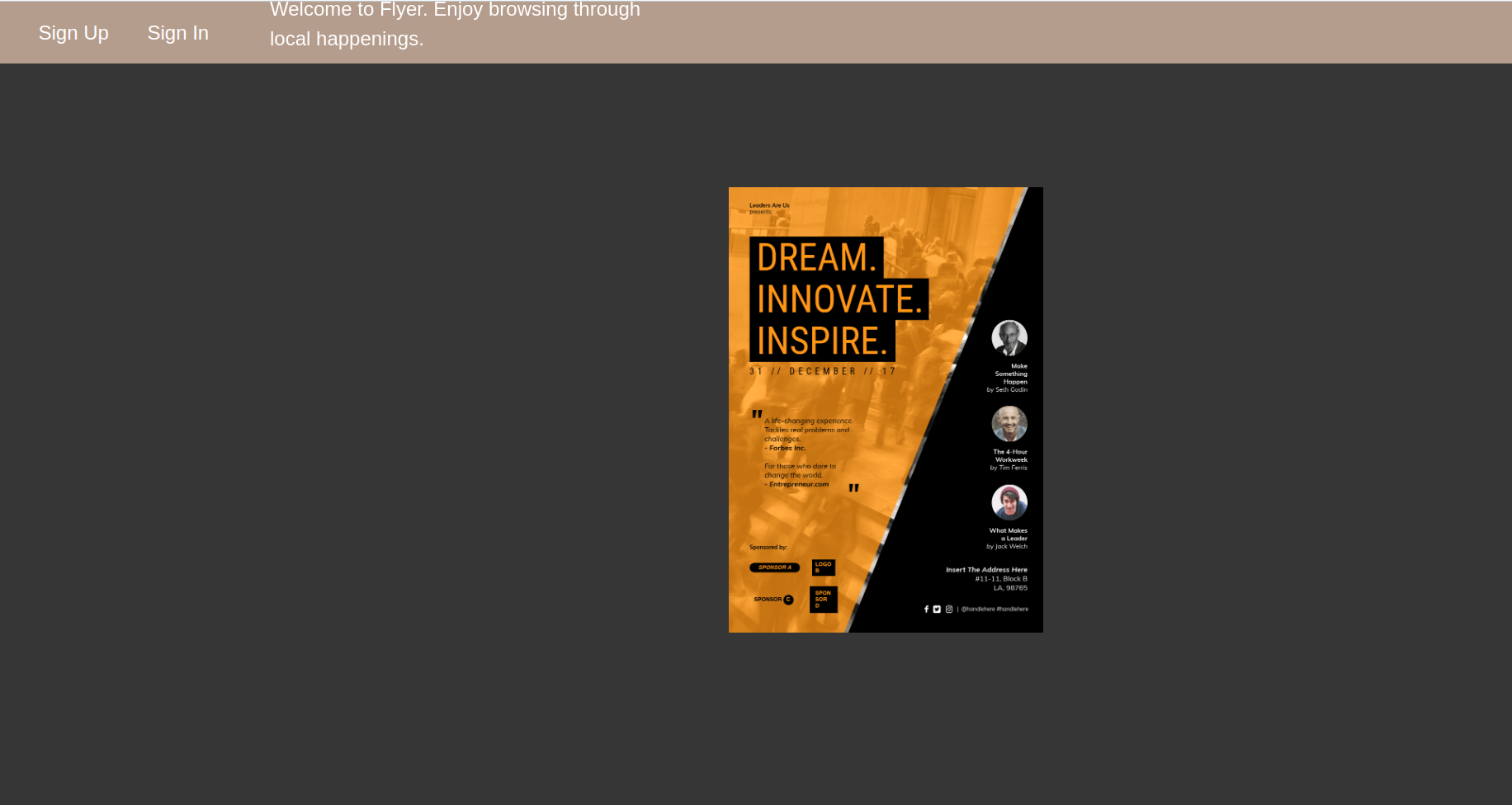 Flyer